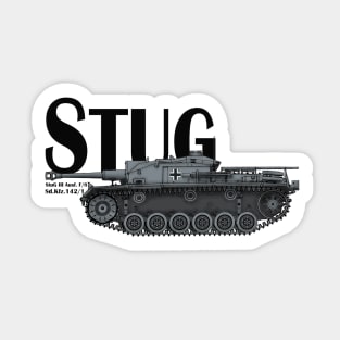 StuG III Tank Sticker